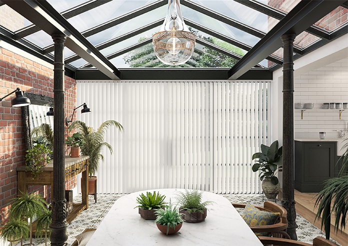 Andromeda, Breeze White - Vertical Blind - Image 8